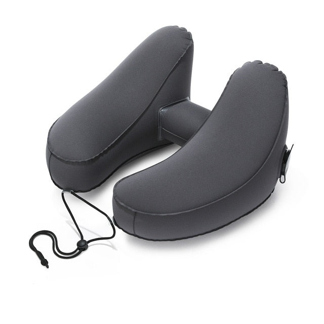 Traveloped H-shape Inflatable Travel Neck Pillow